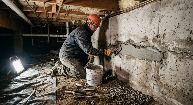 Basement Foundation Repair in Long Prairie, MN