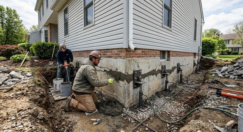 Basement Foundation Repair in Long Prairie, MN