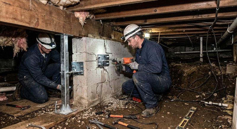 Basement Underpinning in Alexandria, MN