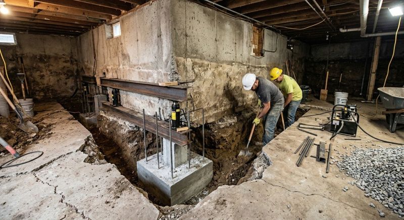 Basement Underpinning in Alexandria, MN