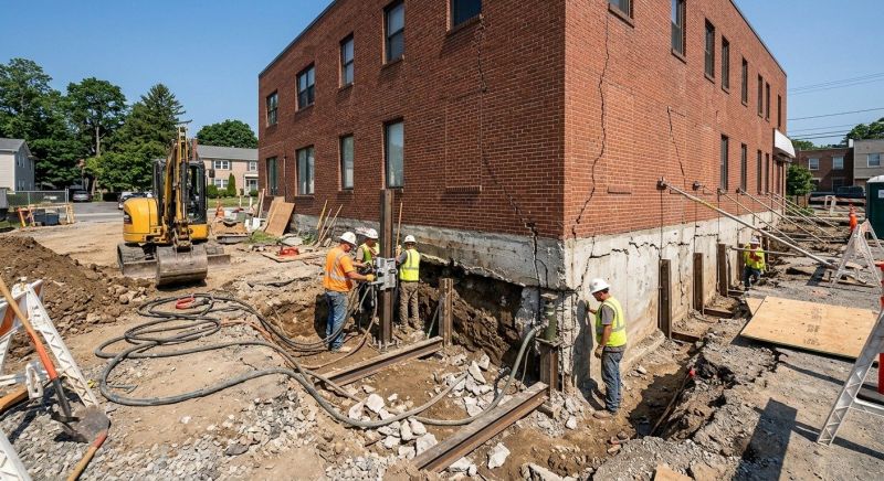 Building Foundation Repair in Alexandria, MN