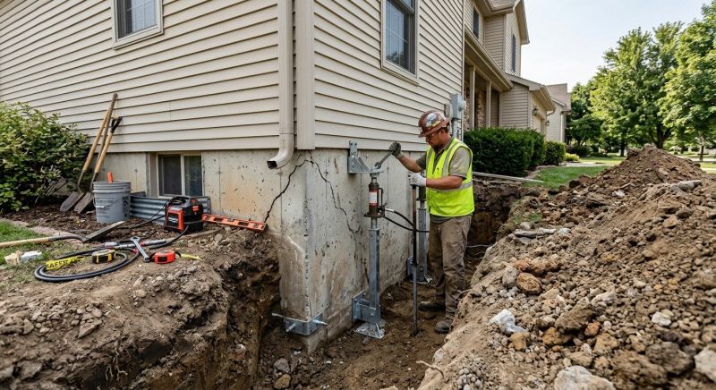 Building Foundation Repair in Long Prairie, MN