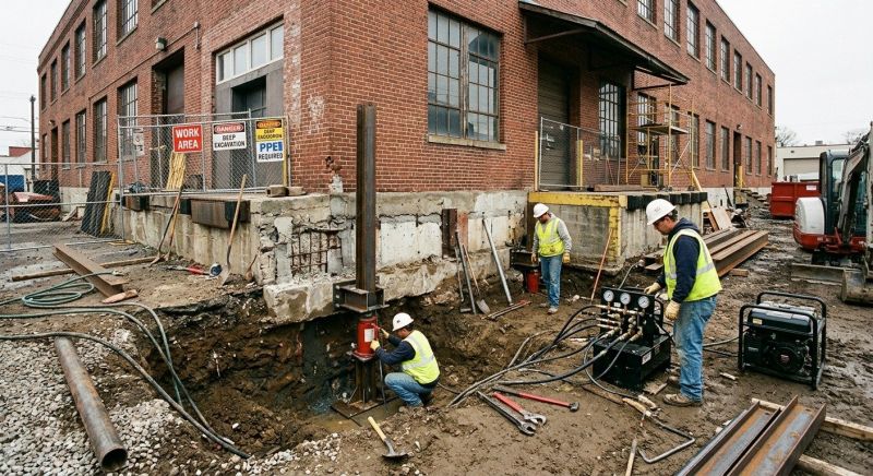 Building Foundation Repair in Osakis, MN