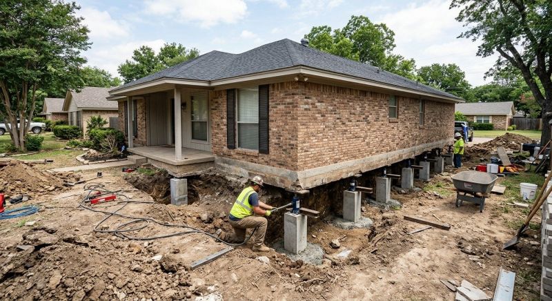 Concrete Foundation Leveling in Long Prairie, MN
