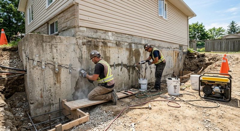 Concrete Foundation Repair in Long Prairie, MN