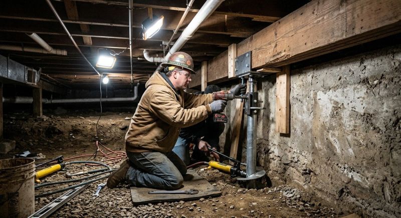 Crawlspace Foundation Repair in Alexandria, MN