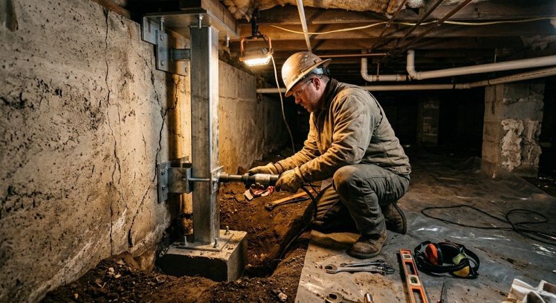 Crawlspace Foundation Repair in Long Prairie, MN