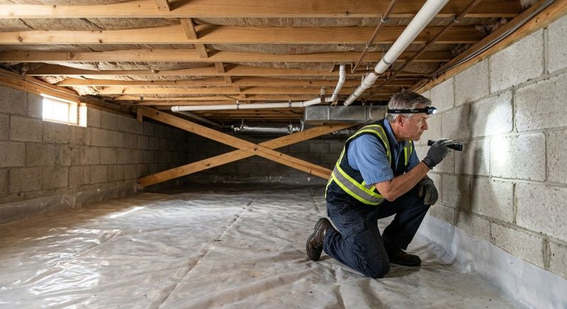 Crawlspace Repair in Alexandria, MN