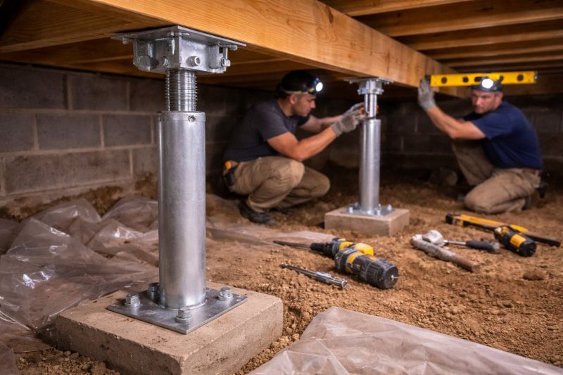 Crawlspace Structural Repair in Alexandria, MN