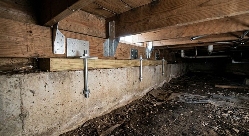 Crawlspace Structural Repair in Alexandria, MN