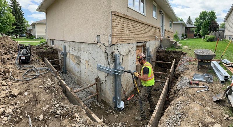 Crawlspace Structural Repair in Alexandria, MN