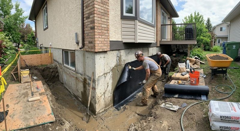 Deep Foundation Repair in Alexandria, MN