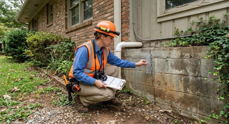 Foundation Inspection in Alexandria, MN