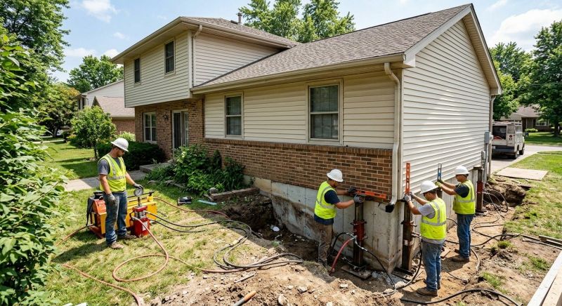 Foundation Jacking in Alexandria, MN