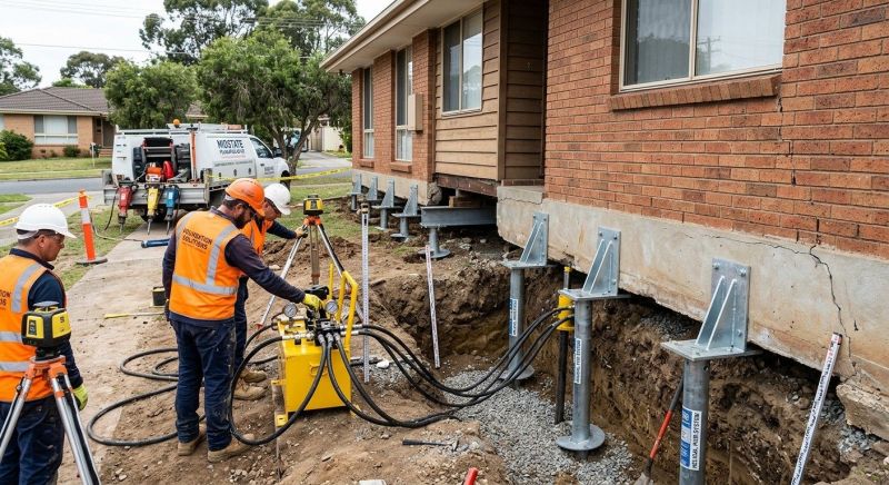 Foundation Jacking in Long Prairie, MN