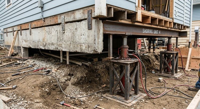 Foundation Jacking in Osakis, MN