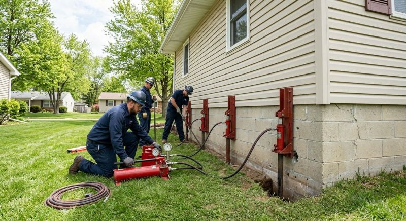 Foundation Jacking in Osakis, MN