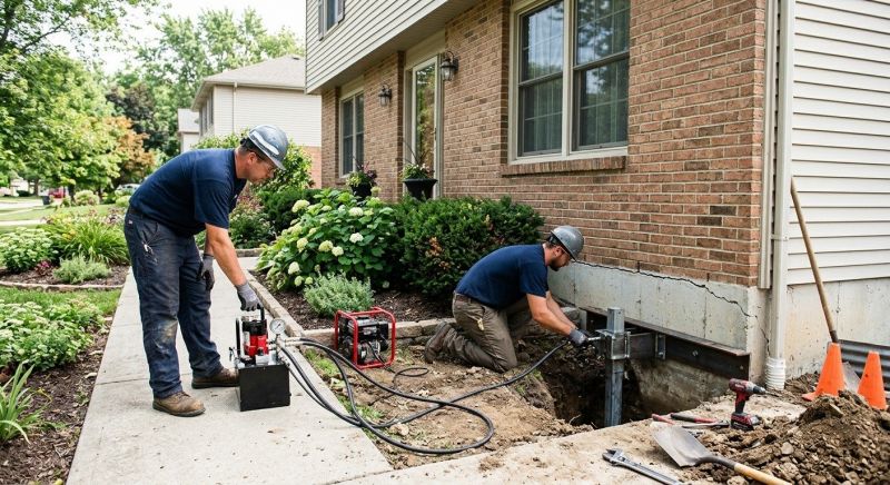 Foundation Jacking in Osakis, MN