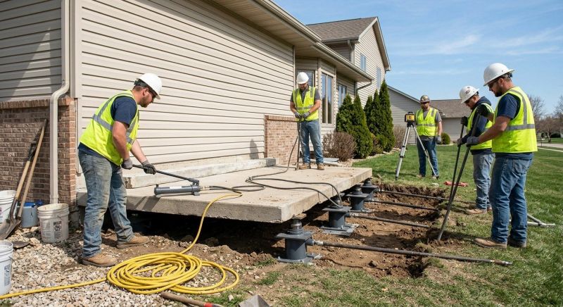 Foundation Lifting in Long Prairie, MN
