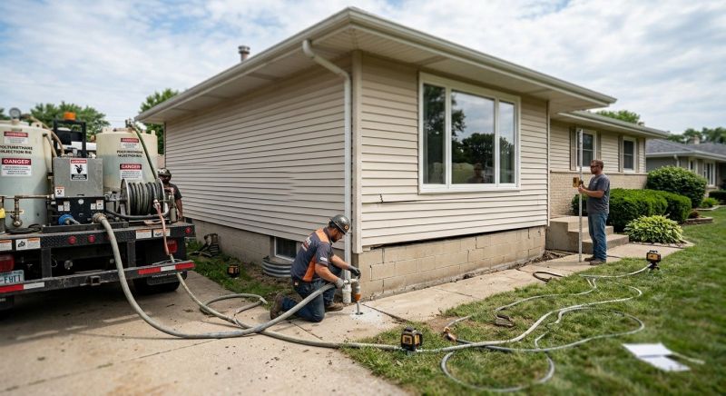Foundation Lifting in Osakis, MN