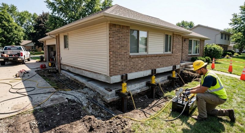 Foundation Lifting in Osakis, MN