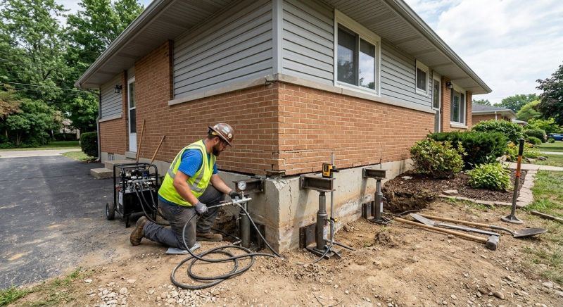 Foundation Releveling in Alexandria, MN