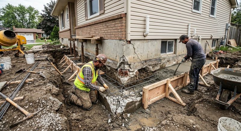 Foundation Repair in Long Prairie, MN