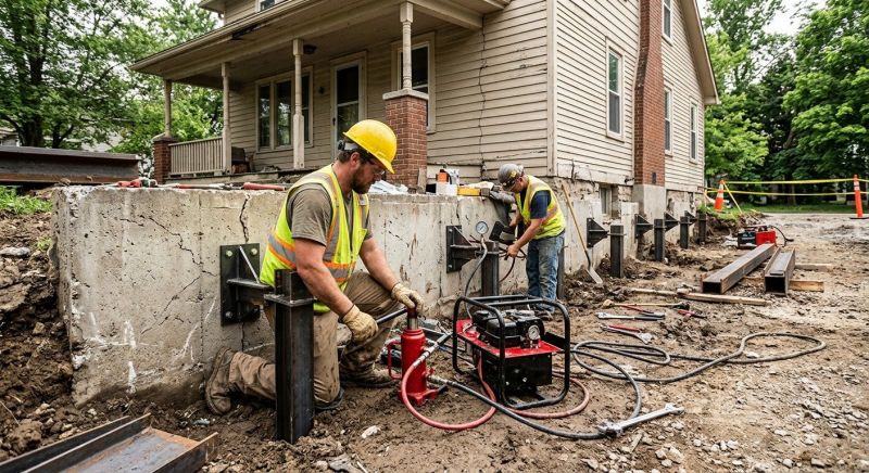 Foundation Stabilizing in Osakis, MN