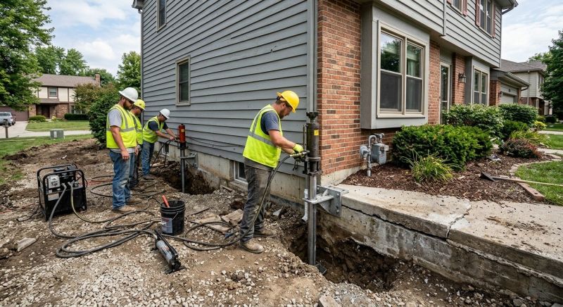 Foundation Stabilizing in Osakis, MN