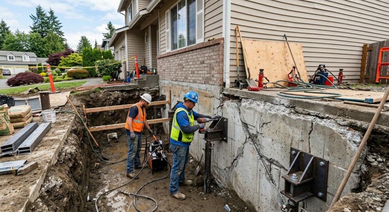 Foundation Structural Repair in Long Prairie, MN