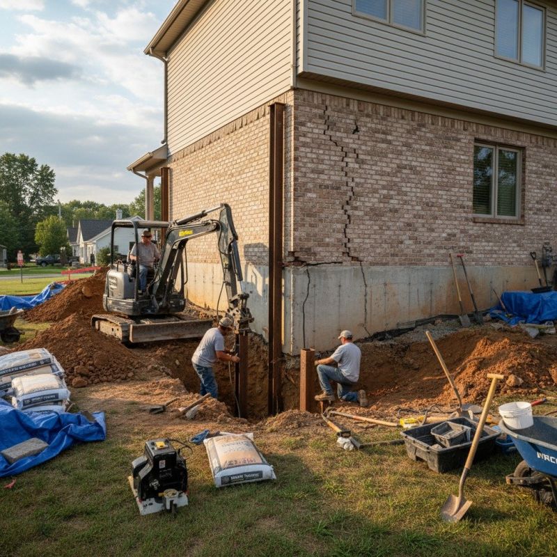 Foundation Structural Repair in Long Prairie, MN