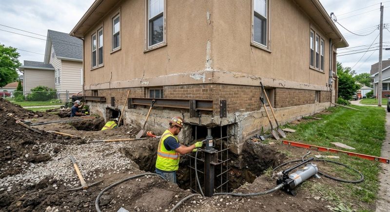 Foundation Underpinning in Alexandria, MN