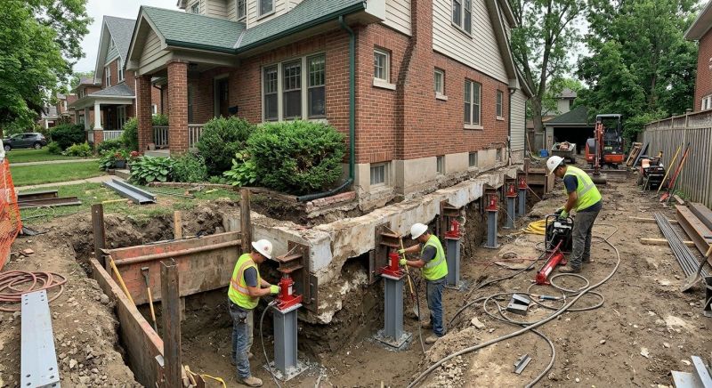 Foundation Underpinning in Alexandria, MN
