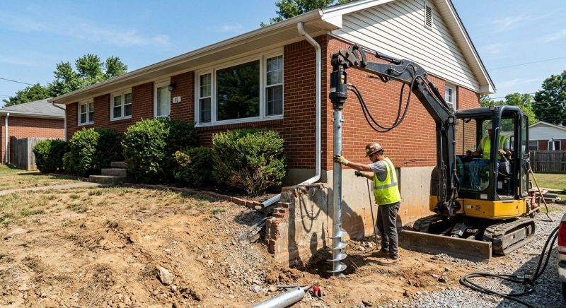 Helical Pile Installation in Alexandria, MN