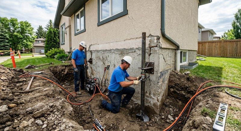 Helical Pile Installation in Alexandria, MN