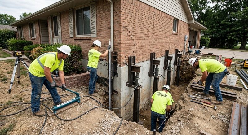 Home Foundation Leveling in Long Prairie, MN