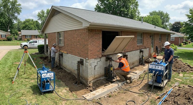 Home Foundation Leveling in Long Prairie, MN