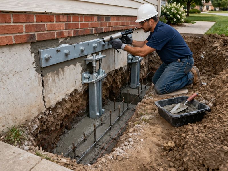 Home Foundation Repair in Long Prairie, MN