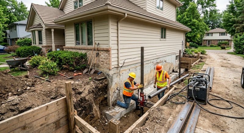 Home Foundation Repair in Osakis, MN