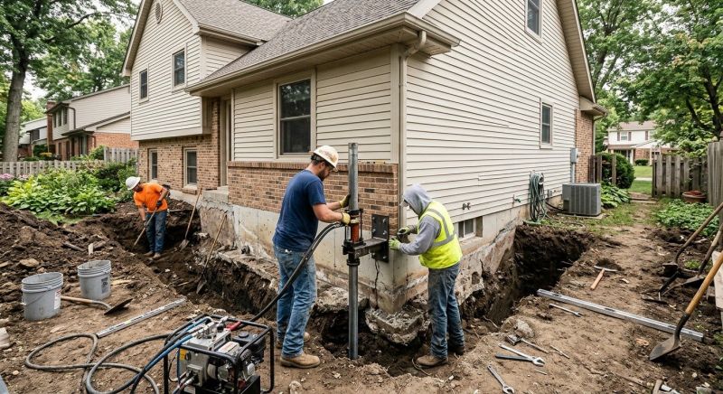 Home Foundation Repair in Osakis, MN