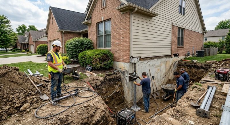 House Foundation Repair in Long Prairie, MN