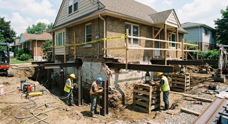 House Foundation Repair in Osakis, MN