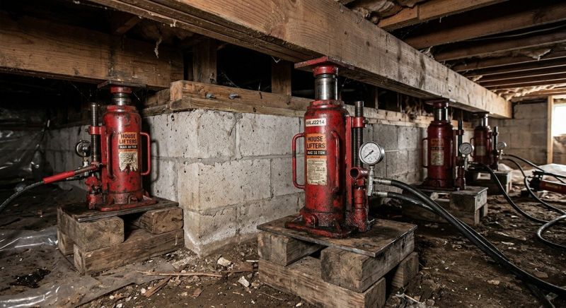 House Settling Repair in Alexandria, MN