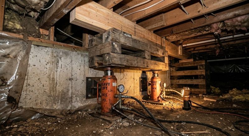 House Settling Repair in Alexandria, MN