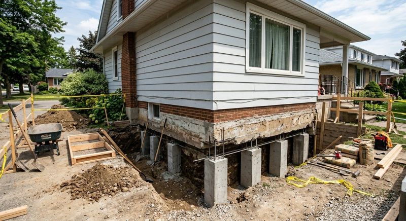 House Underpinning in Alexandria, MN