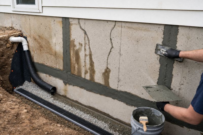 Leaking Foundation Repair in Alexandria, MN