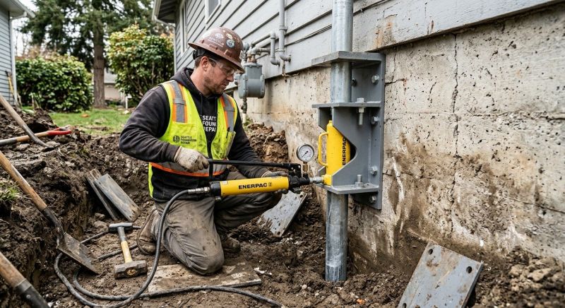 Settling Foundation Service in Long Prairie, MN