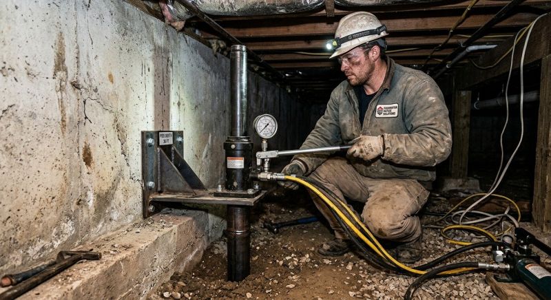 Settling Foundation Service in Osakis, MN