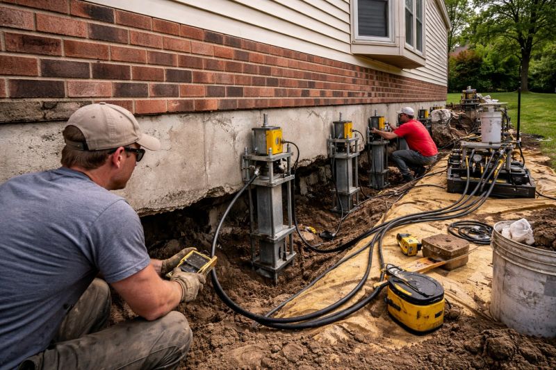 Settling Foundation Service in Osakis, MN