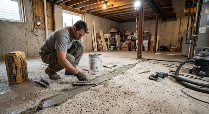 Slab Foundation Repair in Alexandria, MN